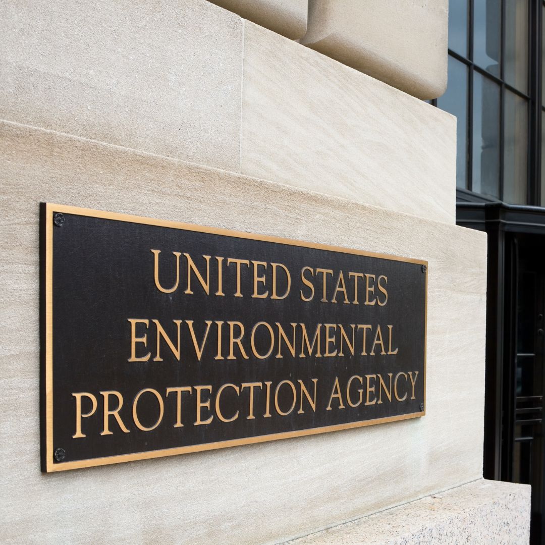 EPA sign outside the building