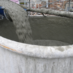 concrete bin