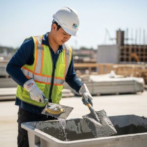 Construction crew member.