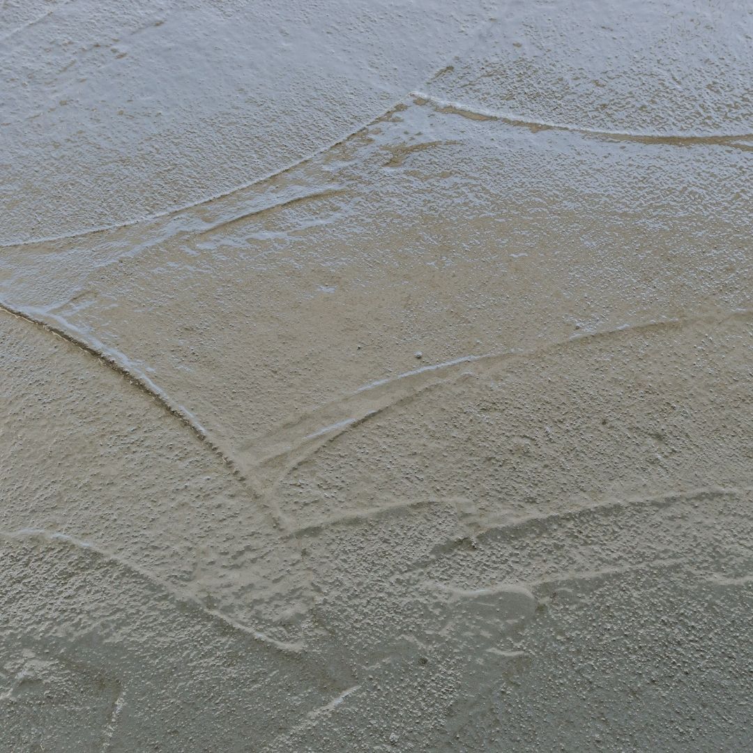 wet concrete